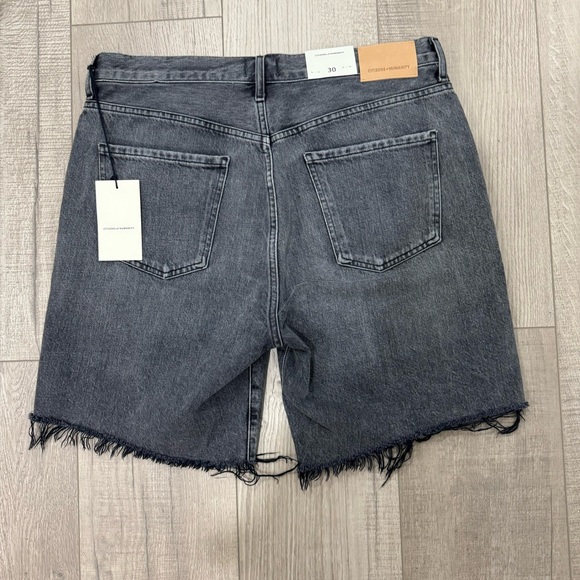 NWT Citizen of Humanity Camilla Frayed Shorts - Picture 2 of 5